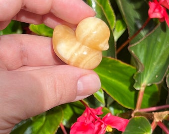 Yellow Calcite Ducklings