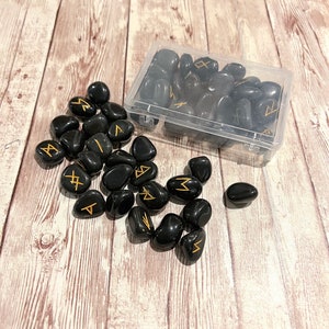 Black Jasper Runes
