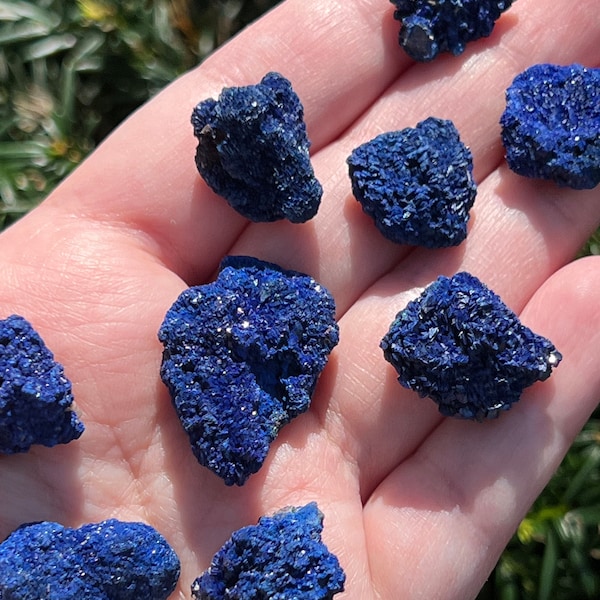 Raw Azurite Crystals || Choose Your Own Crystal!