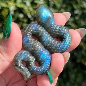 Serpent labradorite || Cristal sélectionné intuitivement