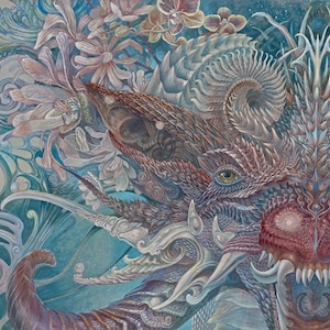PRINT | Quetzalcoatl&#39;s Dragon Daughter - fantasy wall art