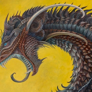 PRINT - Color of Fury Dragon