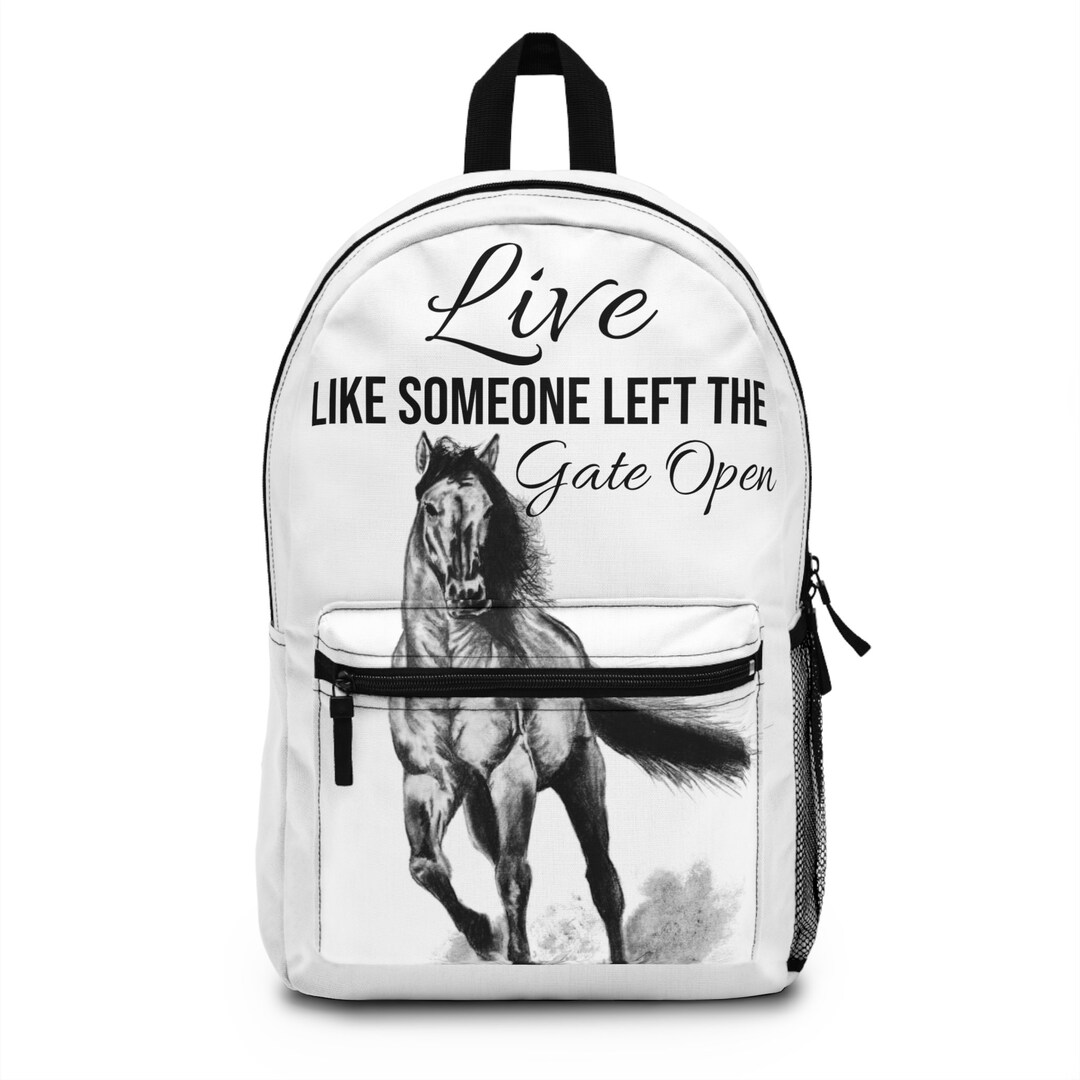 Backpack Western Horse Rider Cowboy Cowgirl Country Rodeo Etsy