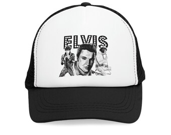 Gorra de malla - Obra de arte original de Elvis Presley de Dantel Art LLC