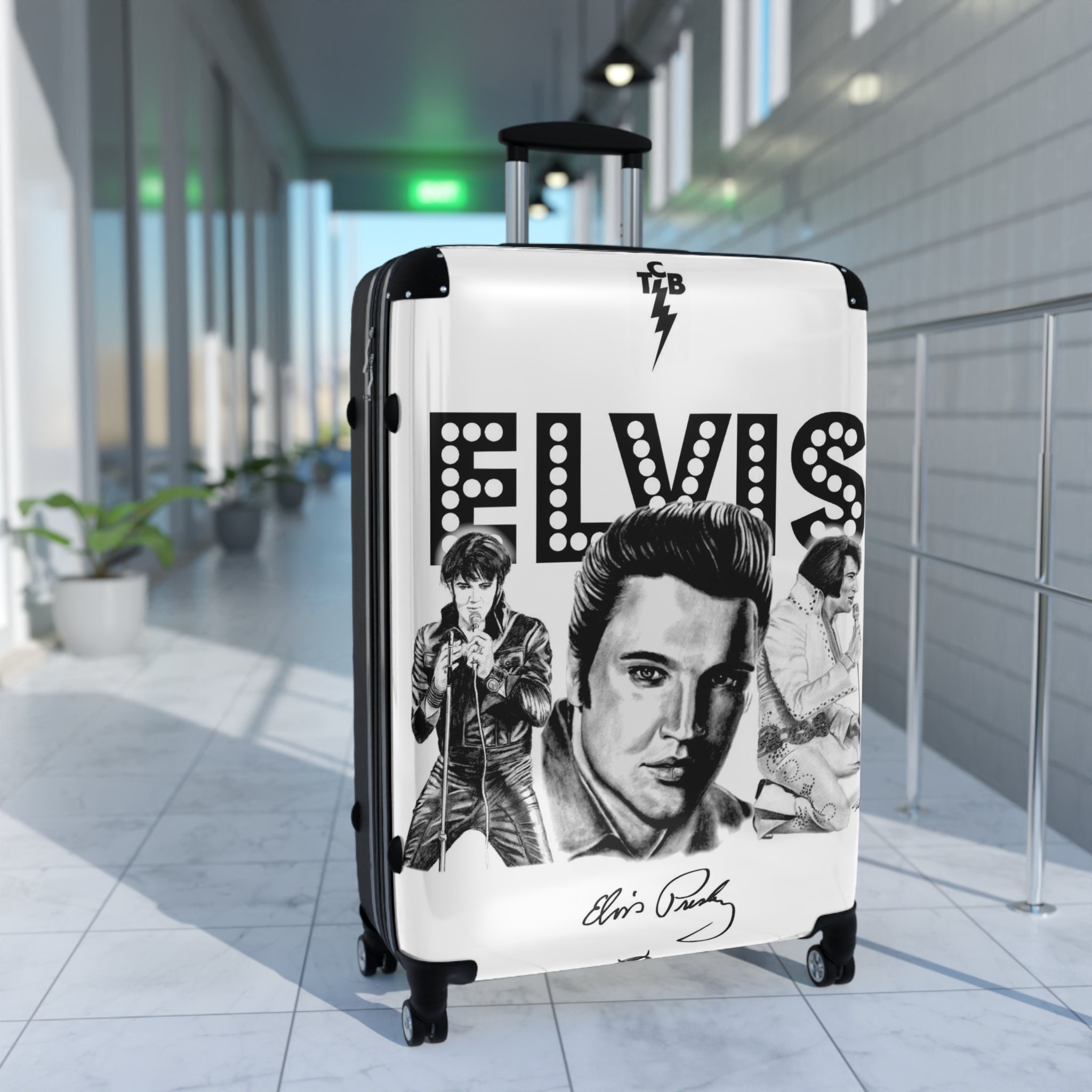 Suitcase - Elvis Presley King of Rock and Roll Celebrity Musician Singer