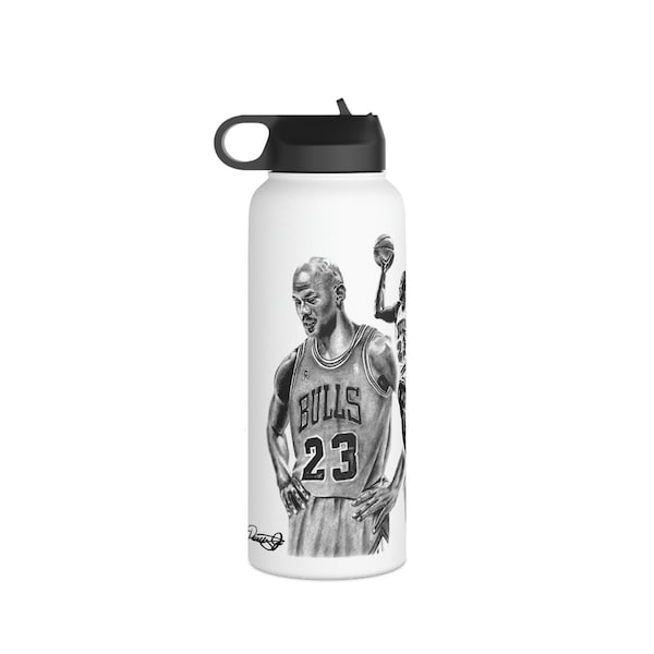 michael jordan space jam water bottle