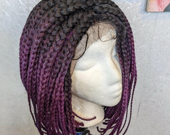 Catface virgin Brazilian caramel and honey blonde body wave lace front wig