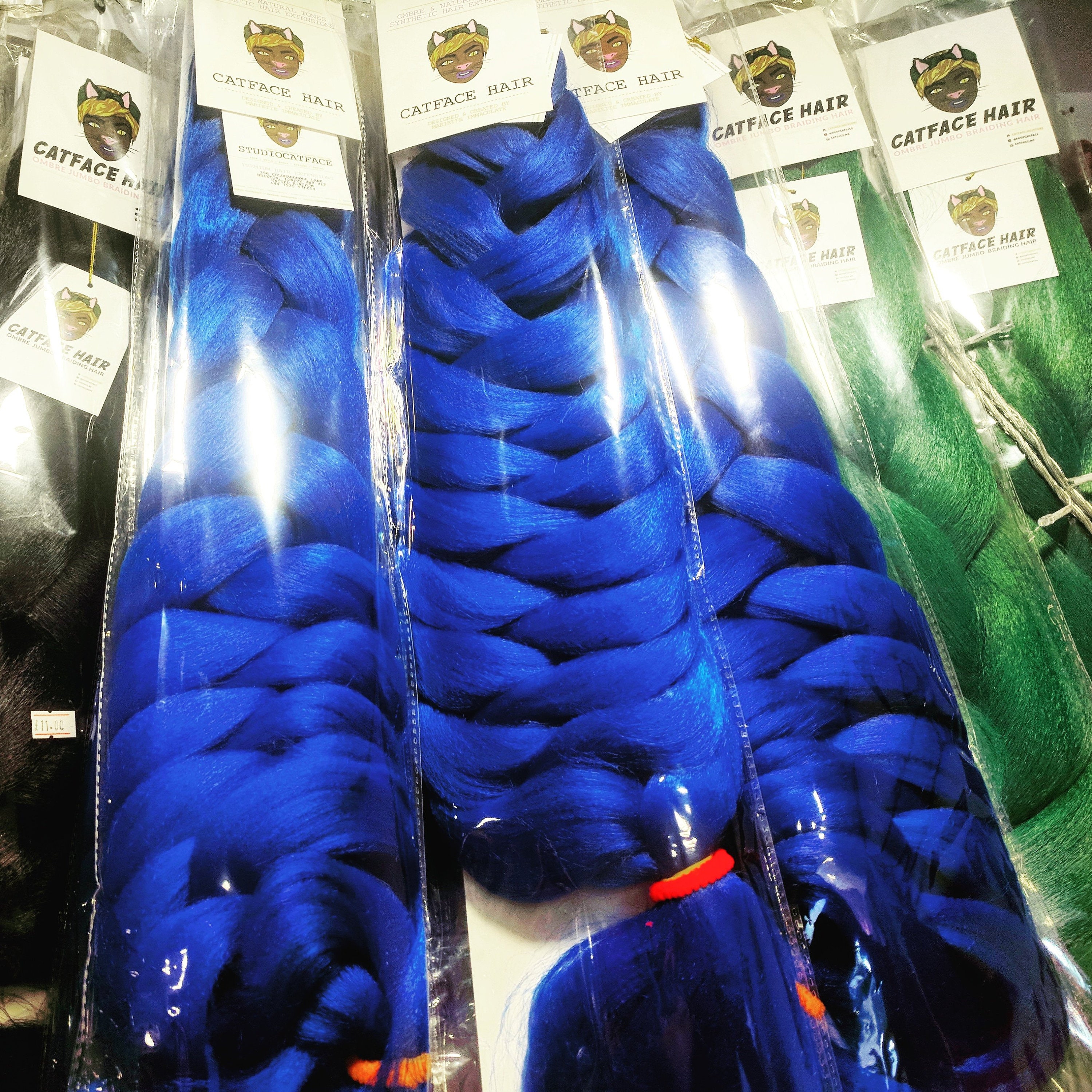 Ink Blue Ivy One Tone Braiding Hair value Pack 165g Boxbraids - Etsy