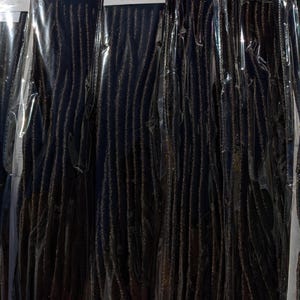 CATFACE FAUX locs - ciemnobrązowe, gładkie loki boho w stylu bogini | warkoczyki szydełkowe