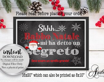 Babbo Natale Segreto.Babbo Natale Segreto Etsy