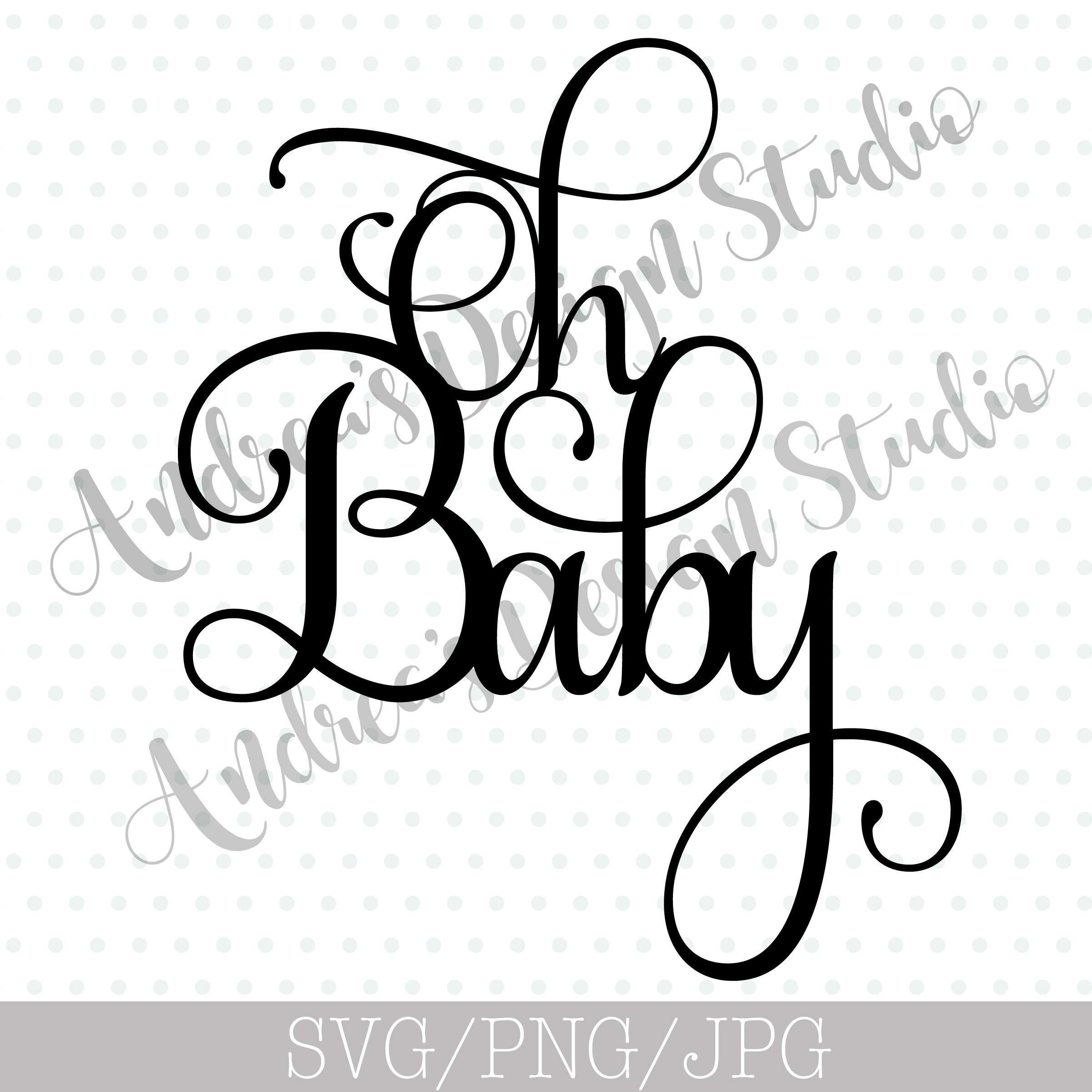 oh-baby-baby-shower-cake-topper-baby-shower-cake-decor-etsy