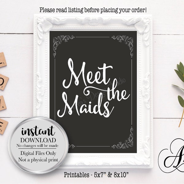 Meet the Bridesmaids - Etsy