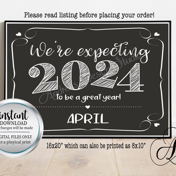 April 2024 Pregnancy Etsy