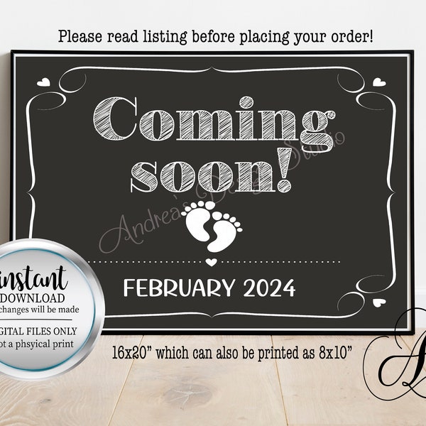 Baby Announcement Etsy
