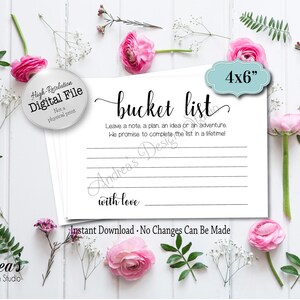 Tarjetas de boda con lista de deseos, tarjetas de lista de deseos para bodas, tarjetas de consejos para bodas, tarjetas de consejos y planes, descarga instantánea, archivos digitales