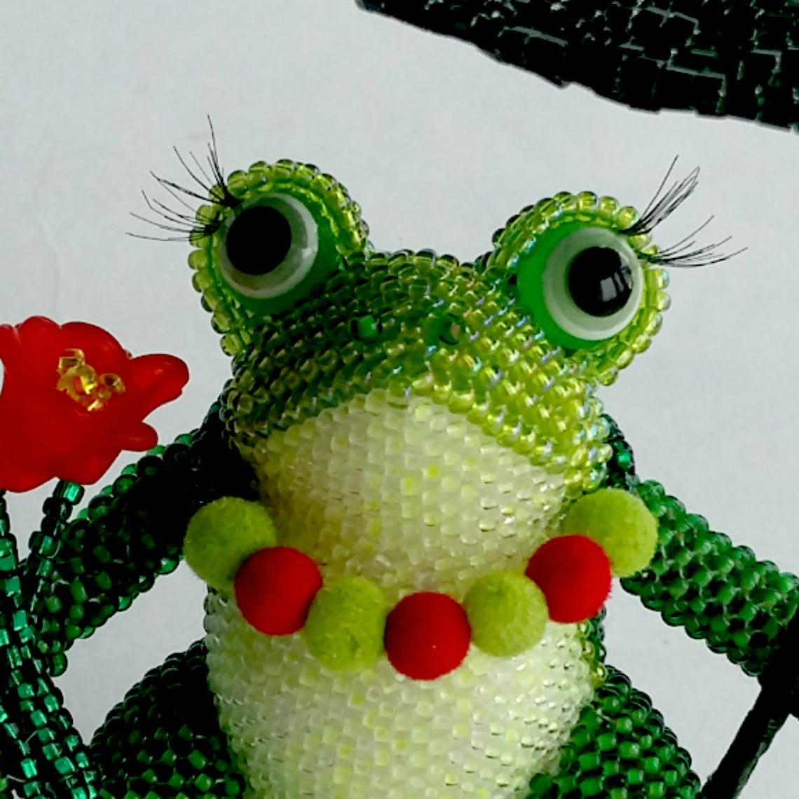 Pattern a frog/ Tutorial a frog Beaded animal Beaded a frog Etsy