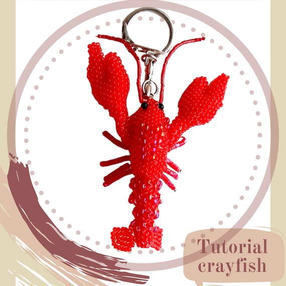 Pattern crayfish peyote/Tutorial Bead crayfish Bead | Etsy