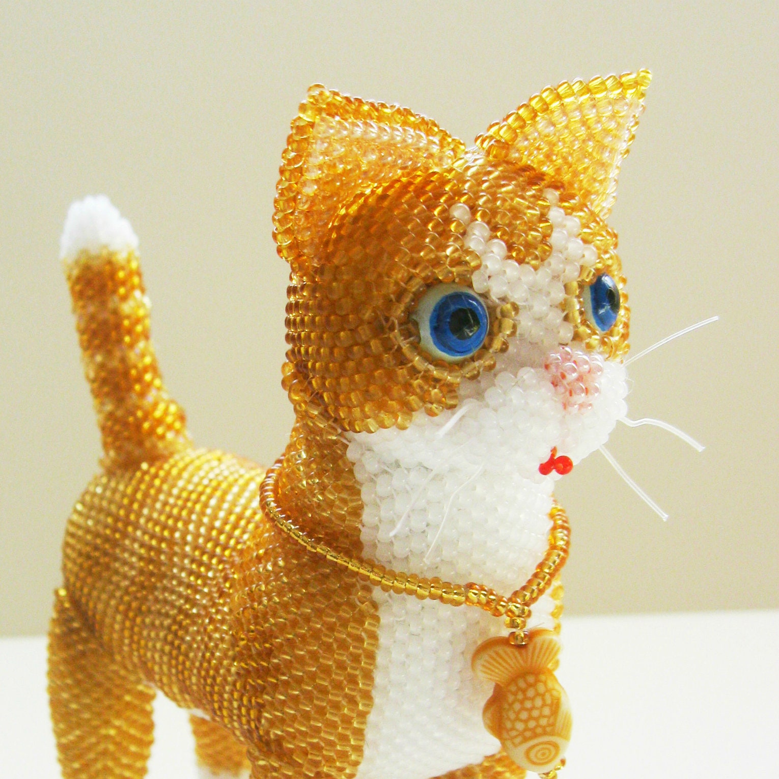 Pattern cat /Tutorial cat Bead toysINSTANT DOWNLOAD pdfHow Etsy
