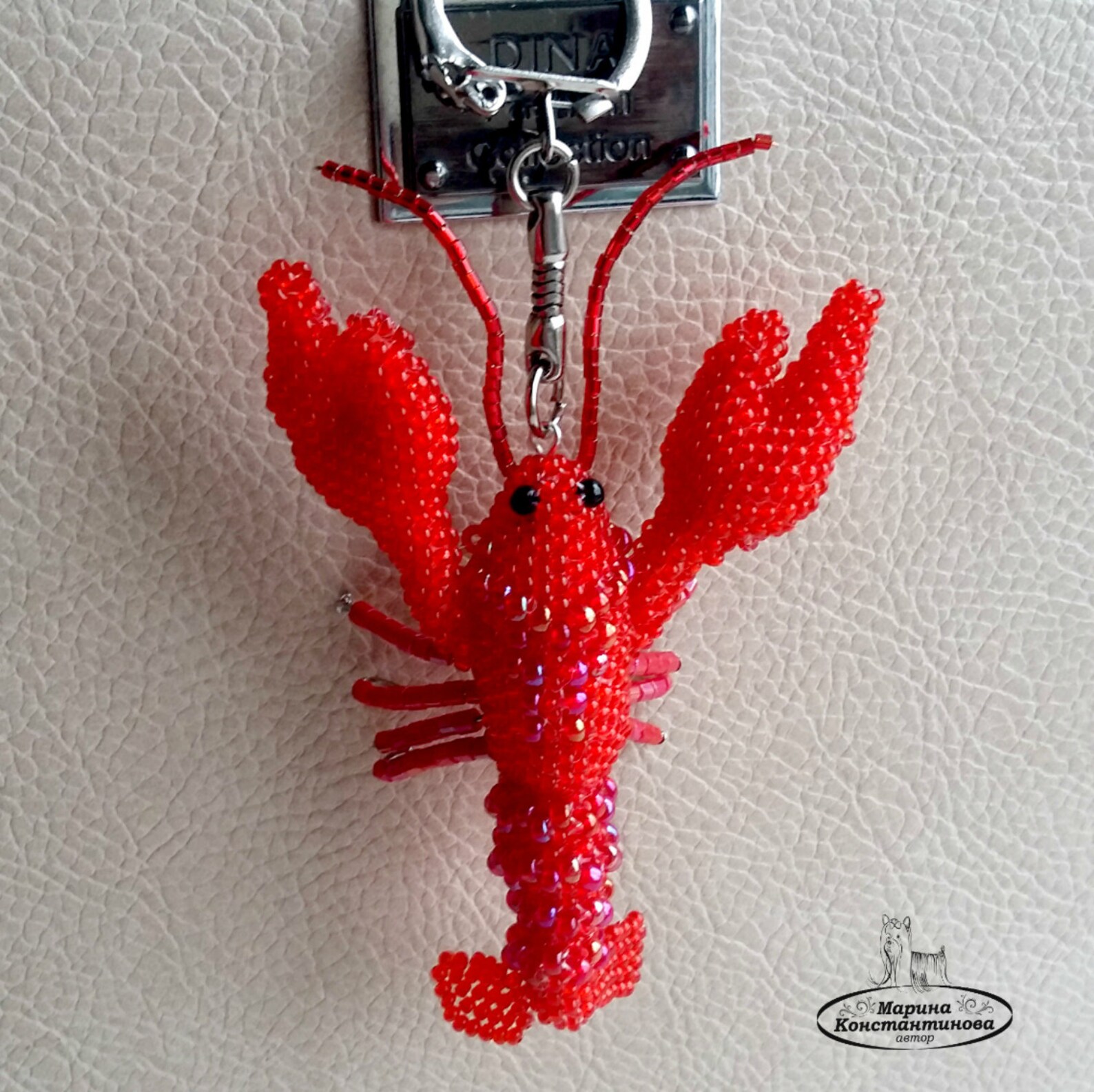 Pattern crayfish peyote/Tutorial Bead crayfish Bead | Etsy