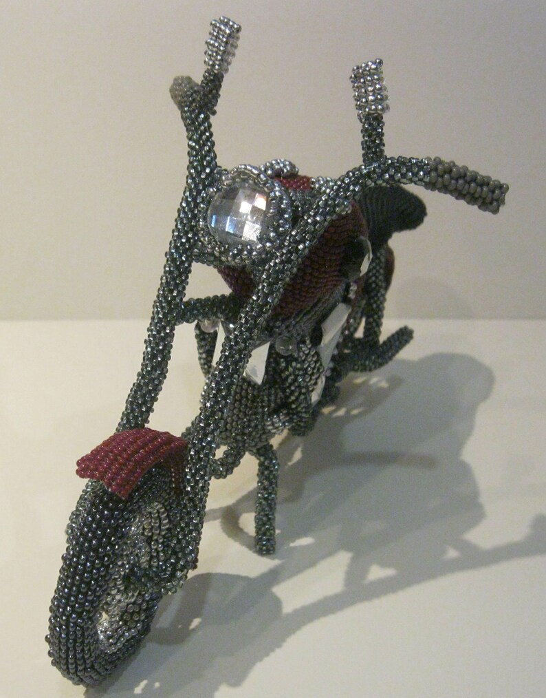 Pattern motorcycle/Tutorial motorcycle beads Tutorial PDF Etsy
