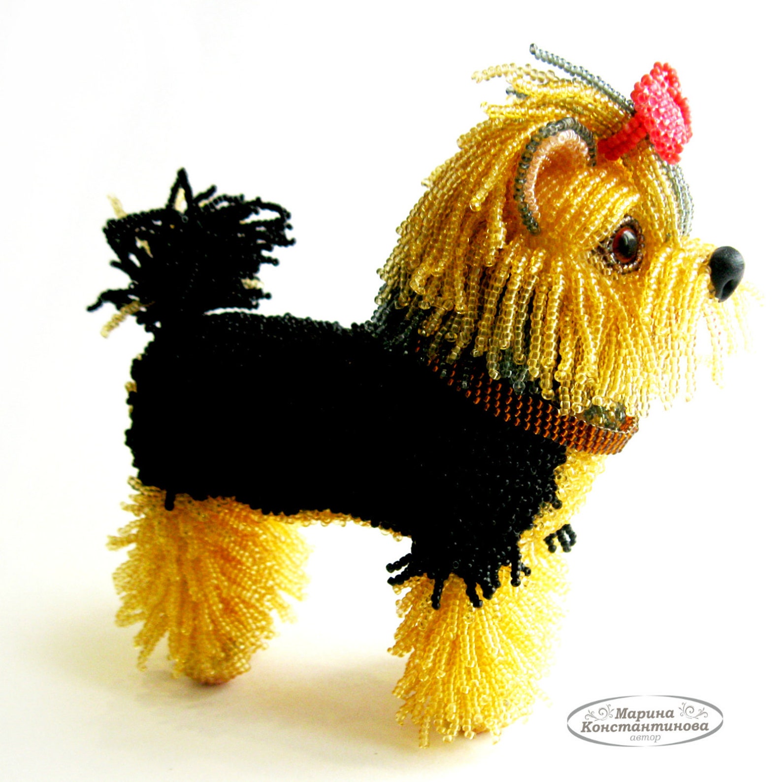 Pattern pet Bead/Tutorial dog Bead toys How to make a Etsy