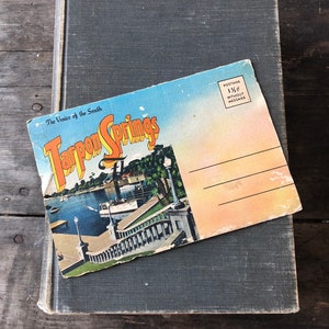 Vintage-Post-Karte von Tarpon Springs, Florida - "Venedig des Südens"