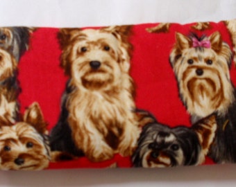 YORKSHIRE TERRIERS   glasses cases