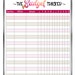 Colorful PRINTABLE Monthly Budget Planner / Bill Payment Planner ...