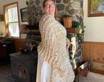 Schoodic Point Wedding Stole