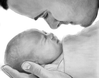 Dibujo Papa Hija Etsy Dibujo Papa Hija Etsy