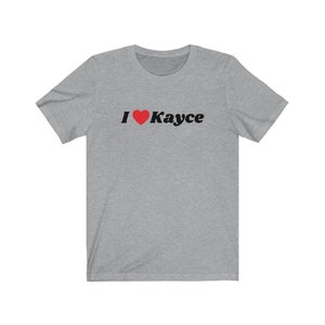 Yellowstone Shirt, I Heart Kayce T-Shirt, Cowboy Tee, Dutton Ranch Tee, Cowgirl, Gift for Her, Gift for Him, Wrangler, Cowboy Xmas image 2