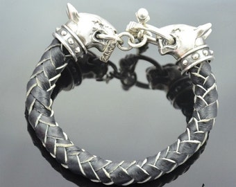 Bracelet Bulteriers Silver