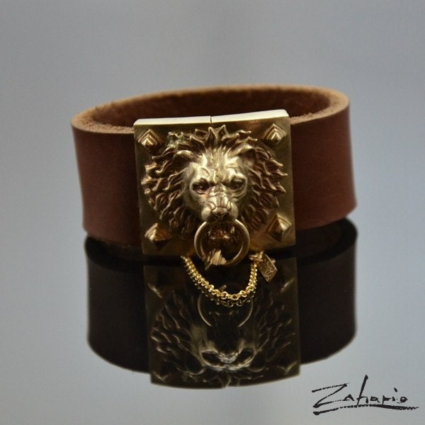 Bracelet Lion Bronze