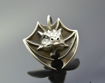 Pendant Dragon Silver