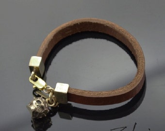 Bracelet Oak Skull Bronze Zahario