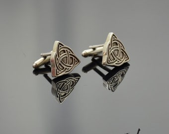 Cufflinks Celtic Knot Silver