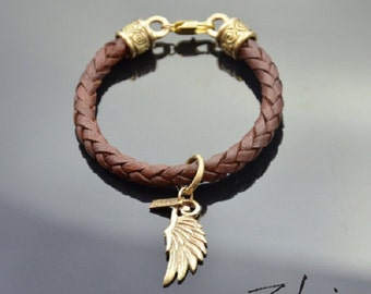 Bracelet Wing Bronze