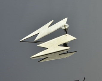 Earrings Lightnings Silver