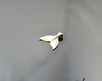 Pendant Whale Tail Bronze