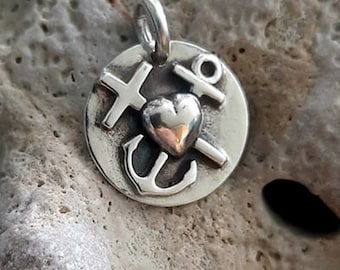 Pendant Silver Marine Symbol