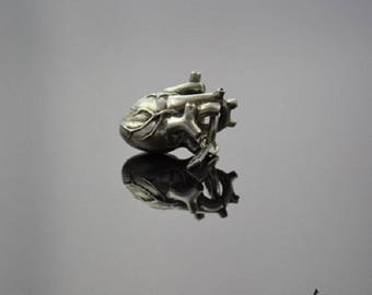 Hanger Anatomisch Hart Groot Zilver