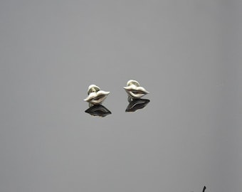 Earrings Kiss Silver