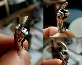 Pendant Go Away Silver