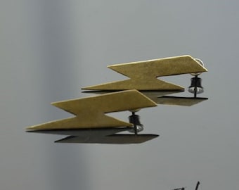 Earrings Lightnings Bronze