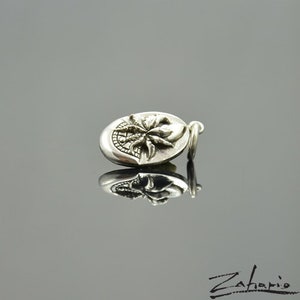 Pendant Cthulhu Black Pharaoh Silver