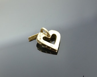 Pendant Heart Bronze
