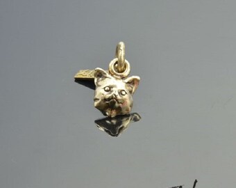 Pendant Kitten Bronze
