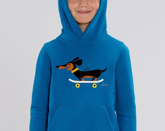 Dackel Dackel Hoody Kinder Jungs Mädchen