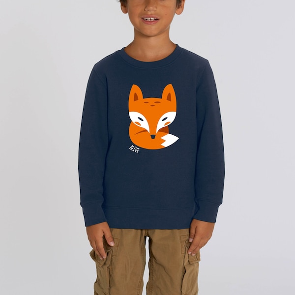 LITTLE FOX II Longsleeve Sweatshirt Kids Mädchen Jungs fuchs fox niedlich