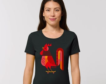 ROLLIN ROOSTER T-Shirt Girls